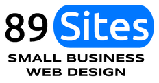 89Sites Small Business Web Design - logo in footer 89Sites Small Business Web Design - logo in footer
